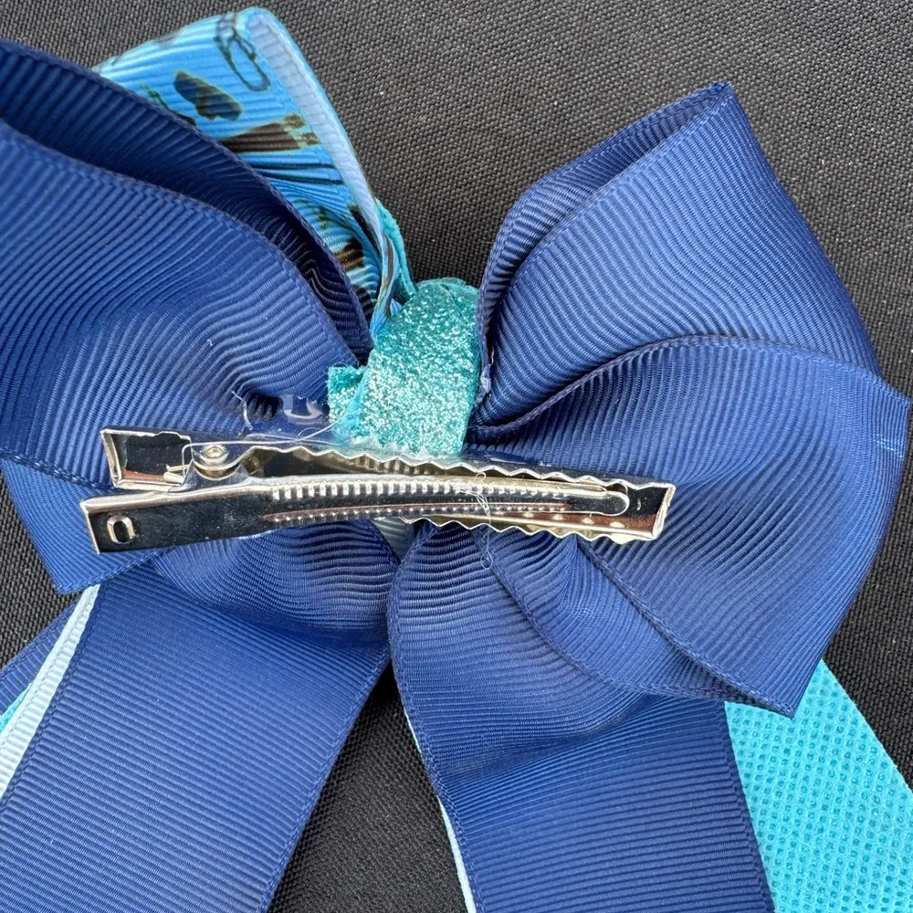 3pc set Equestrian belt adjustable from 22 to 44 inches and 2pc Bow Set
